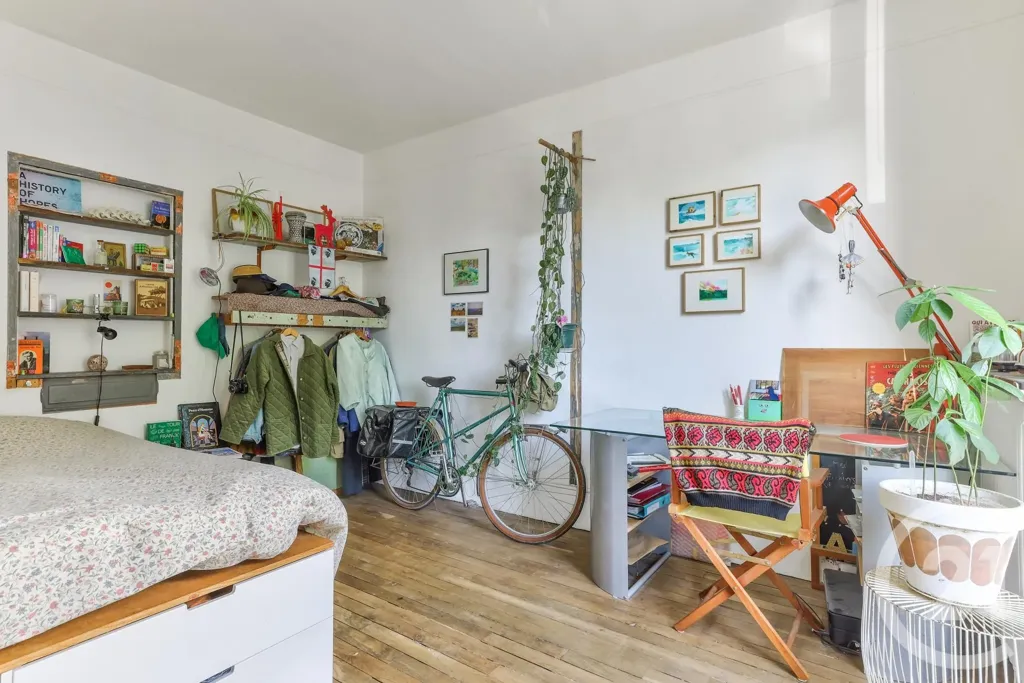 Chambres - Appartement 2 Pièces avec Jardin à Aubervilliers