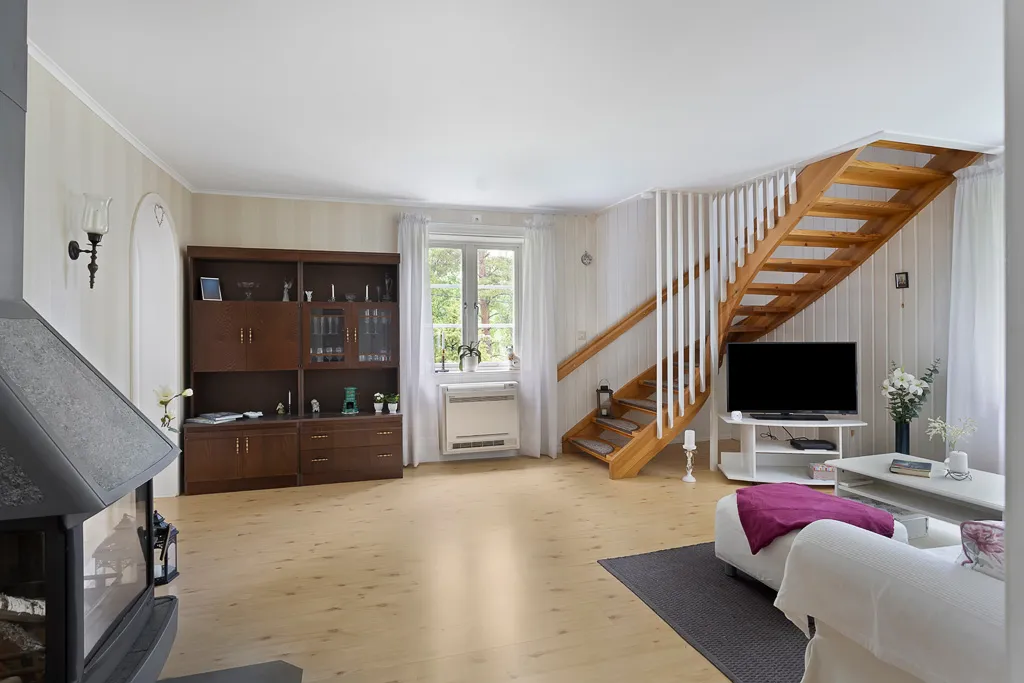 Living Room - Complete Horse Farm with Residence in Rural Area