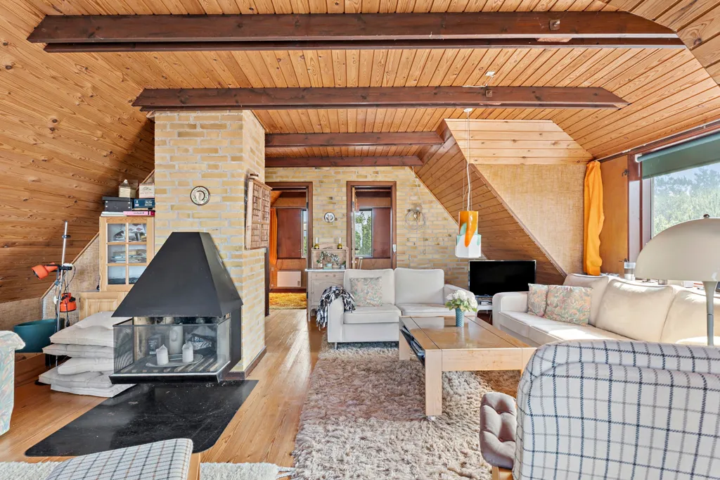 Living Room - Cottage by Gudmindrup Strand in Højby