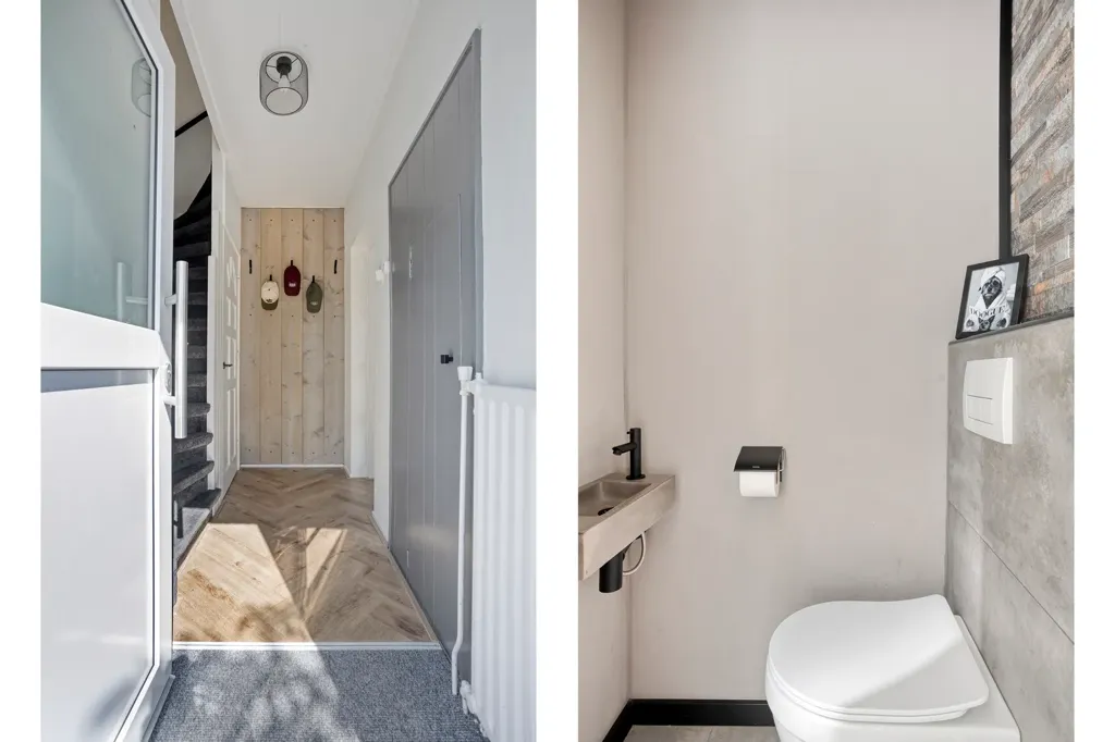 Bathrooms - Modernised House with Garden in Pernis, Rotterdam