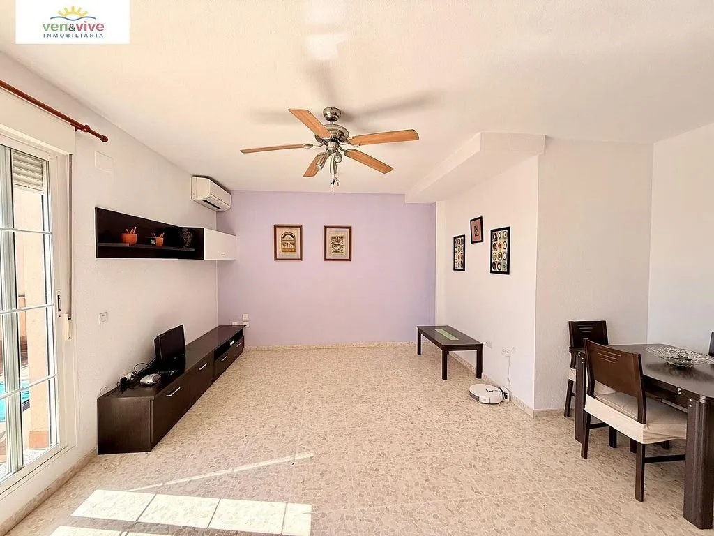 Salle à manger - Apartment with Pool and Terrace in Aguadulce
