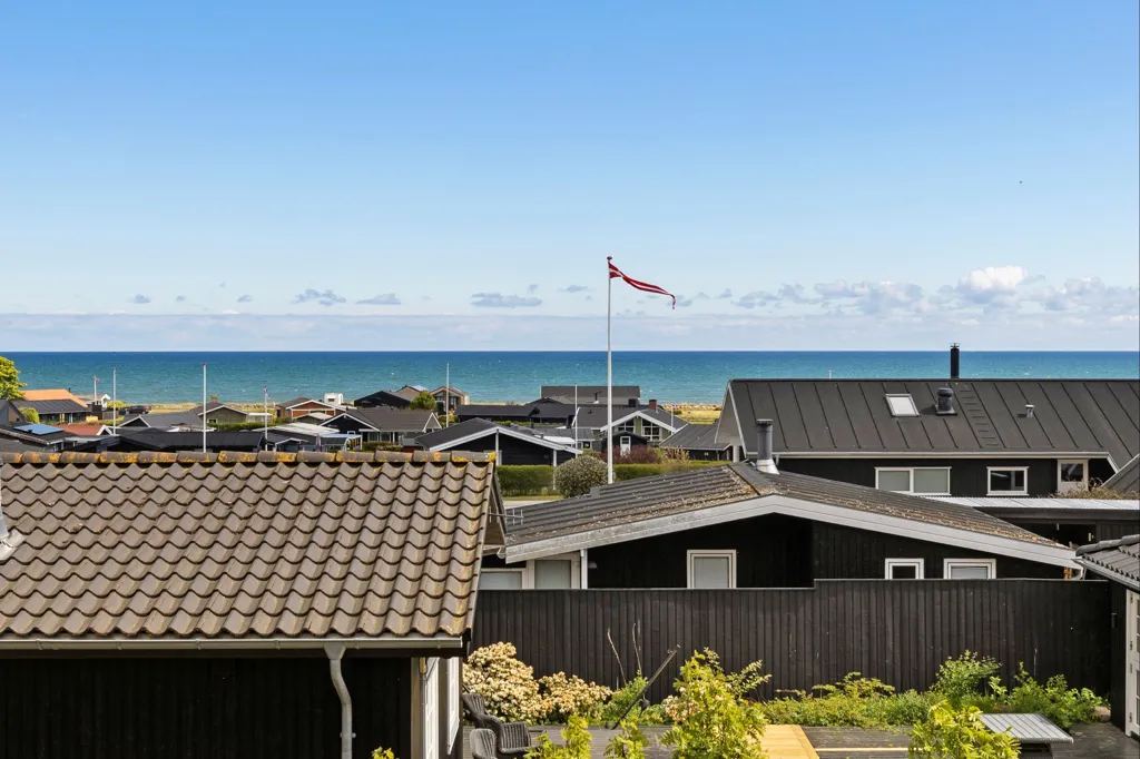 Õhuvaade - Villa with Kattegat View in Sæby