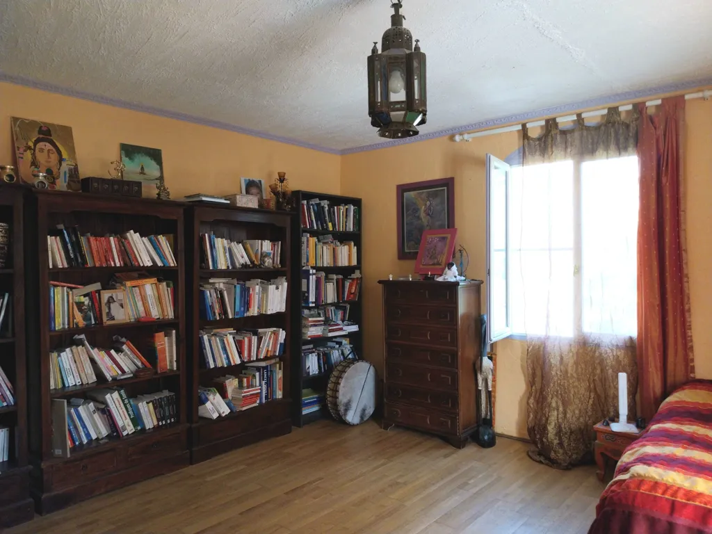 Bureau - Maison de Plain-Pied avec Vue Panoramique à Lucéram