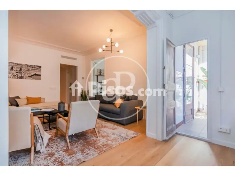 Séjour - Apartment with Balcony in Barcelona Centre