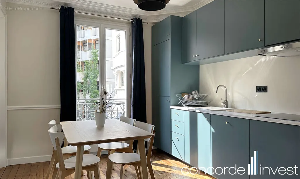 Köök - Refurbished Apartment with South-Facing View in Monclar
