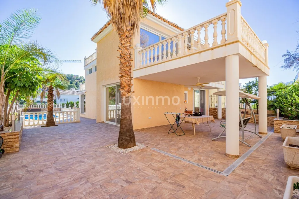 Terrass - Mediterranean Villa with Pool in L'Albir-Zona Playa