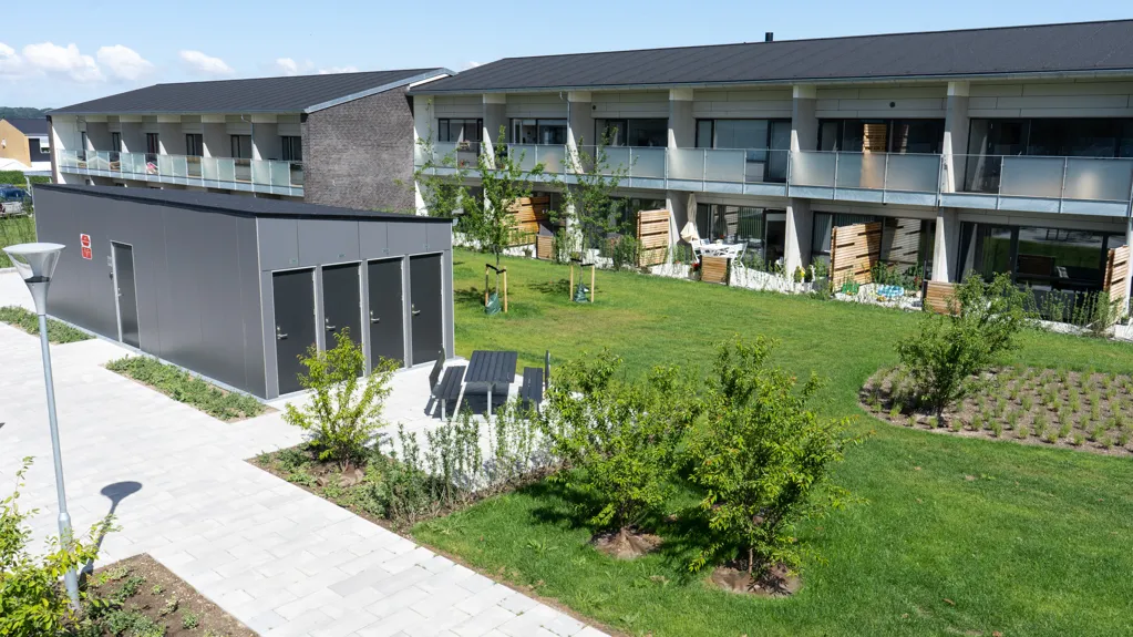 Vue aérienne - Apartment with Balcony in Aalborg SØ
