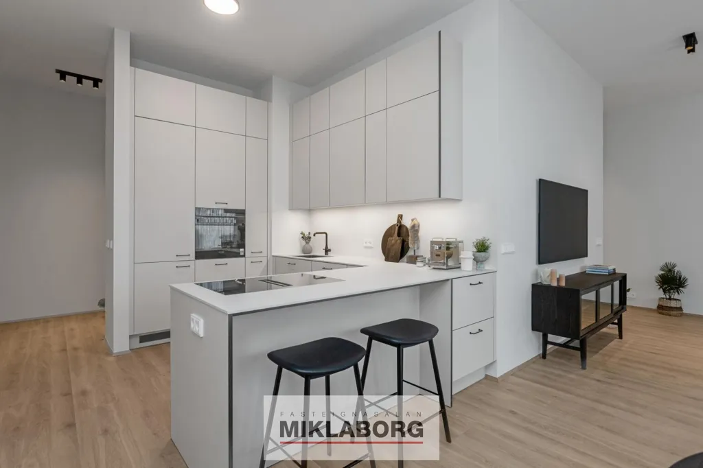 Cucina - New Flat with Balcony in Hafnarbraut