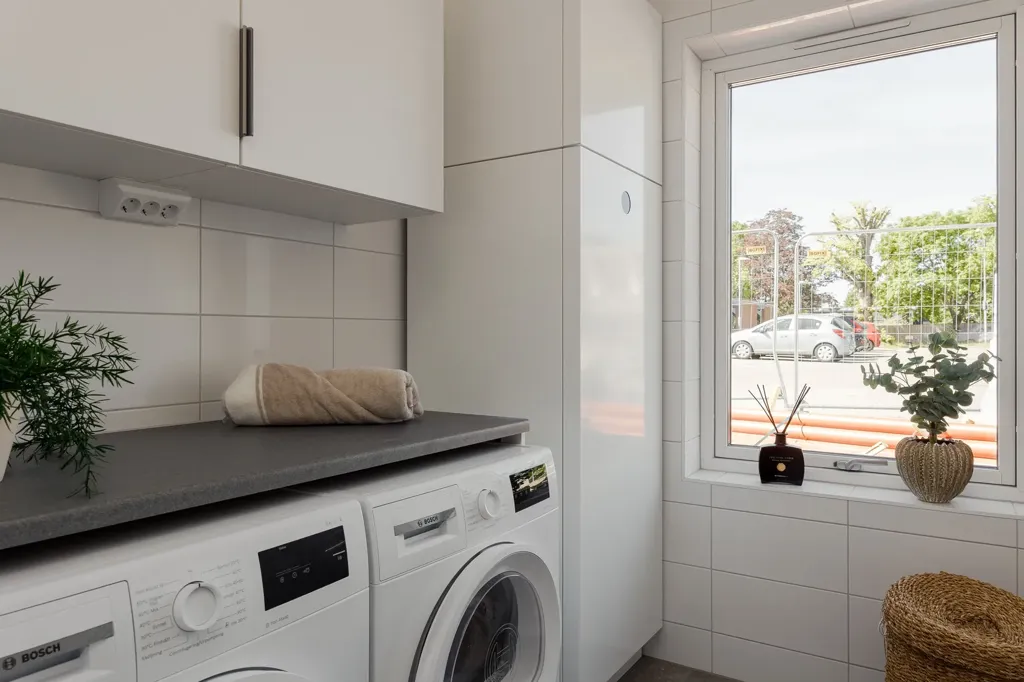 Utility Room - Modern Flat with Private Terrace in Skurup