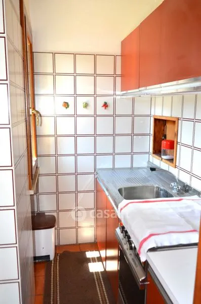 Köök - Three-Bedroom Apartment with Balconies in Ovindoli