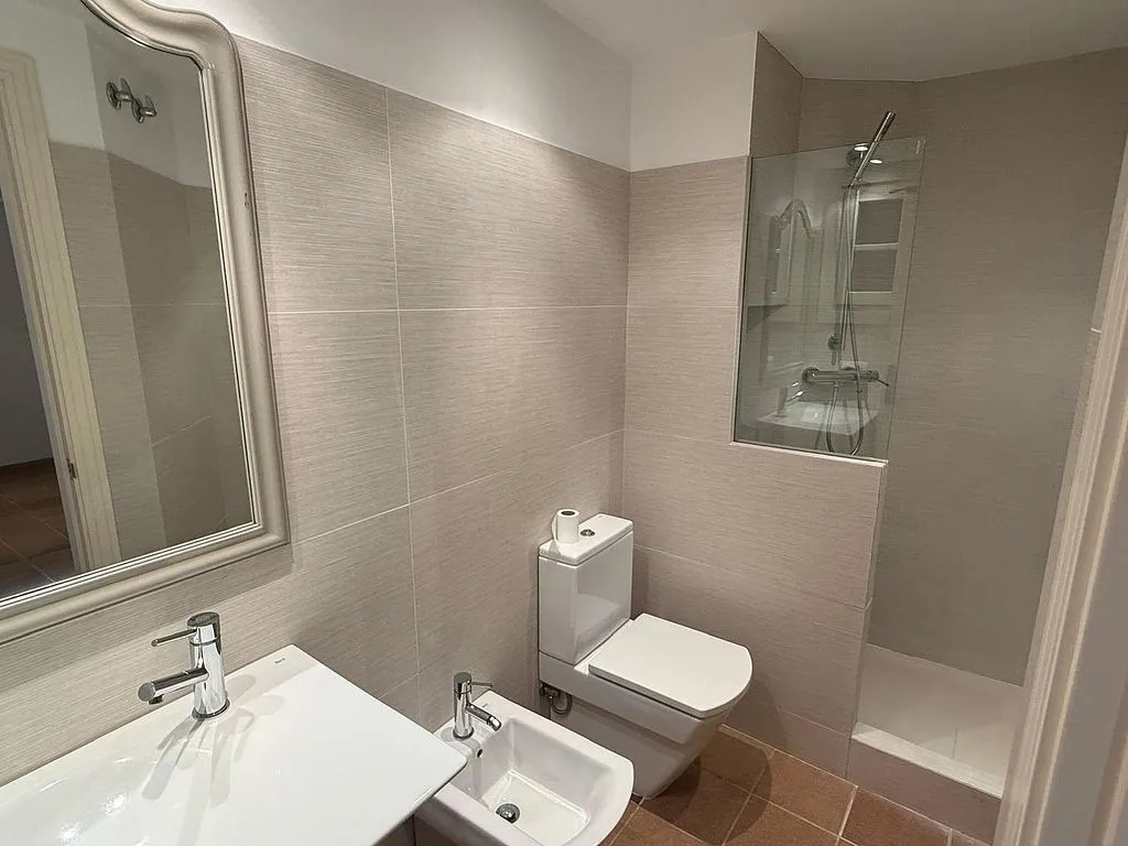 Salles de bain - Semi-detached House with Pool in Llafranc