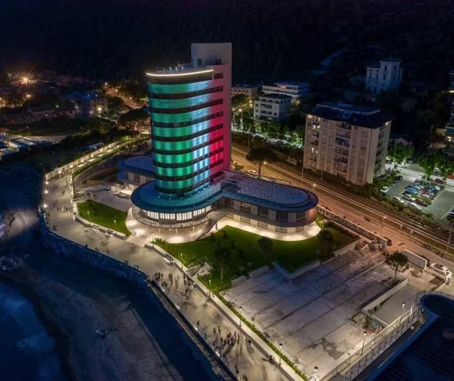 Vue aérienne - Luxury Apartment with Sea View in Chiavari