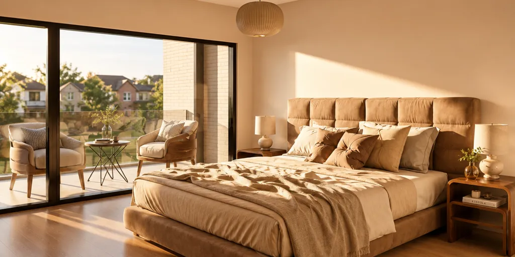 Bedrooms - Stylish New Build Apartments in Landen
