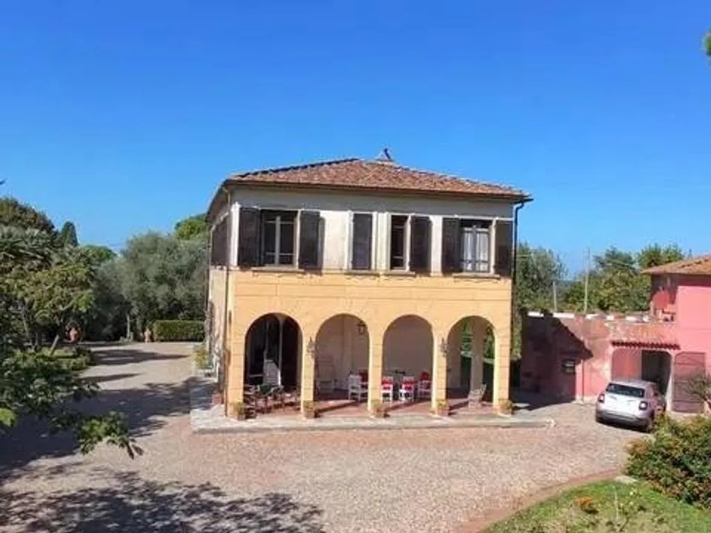 Vue aérienne - Historic Villa with Panoramic Tower in Tuscany