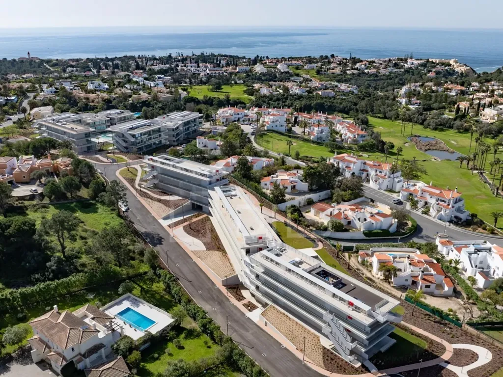 Aerial - Luxury Apartment with Beach Proximity in Lagoa