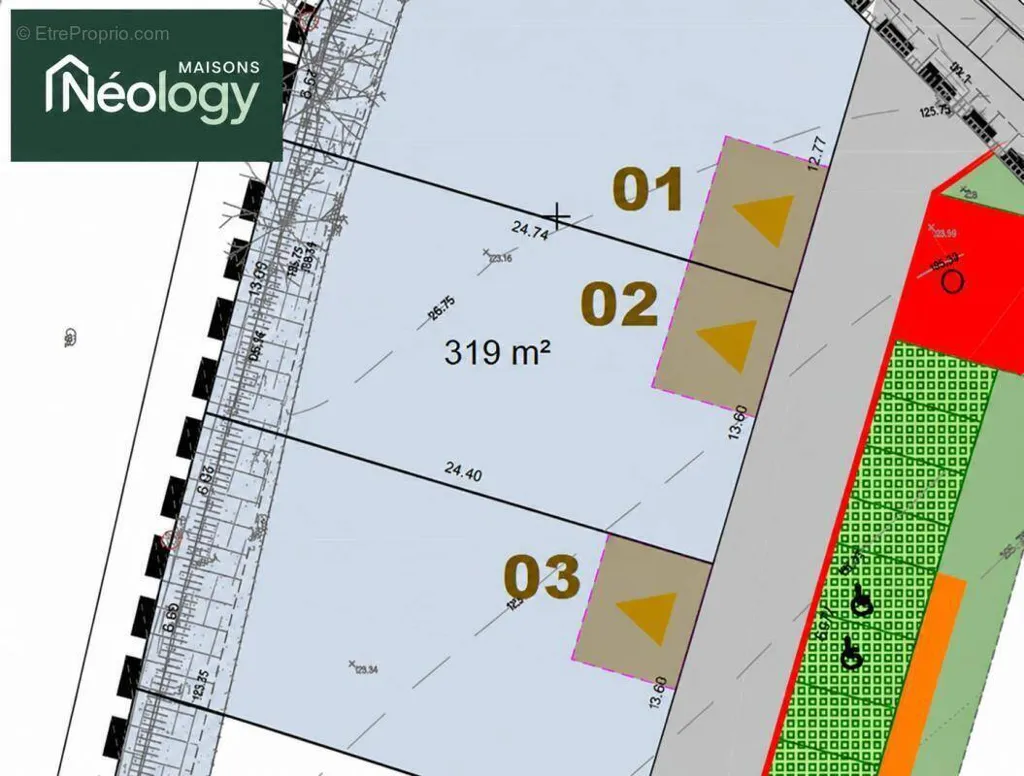 Planimetria - Buildable Land with Proximity to Dinan