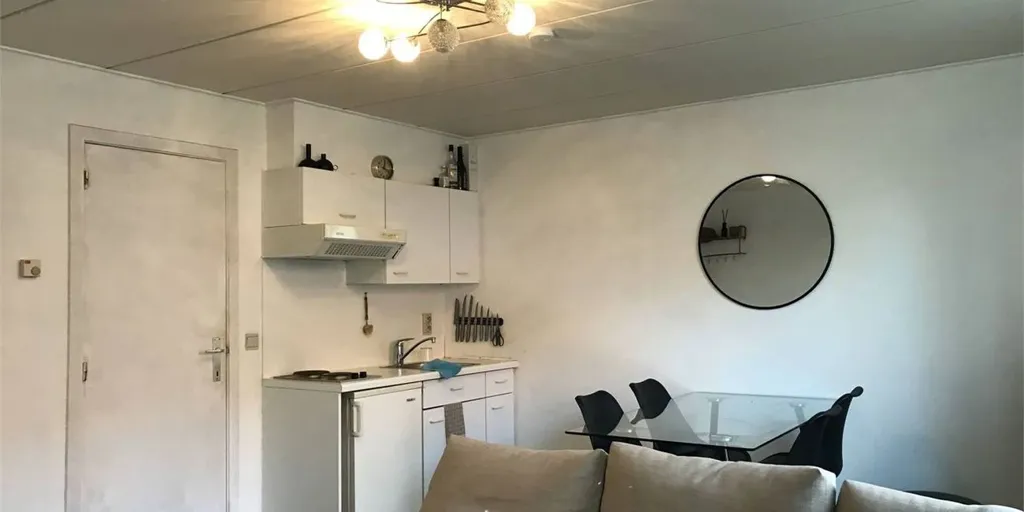Köök - Central Flat with Balcony in Leuven