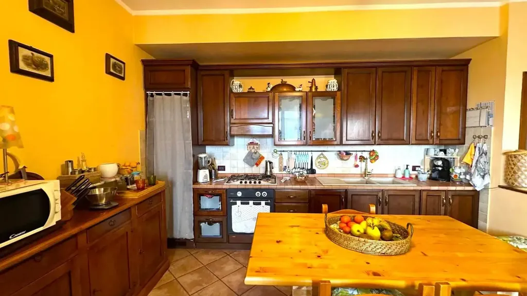 Cuisine - Sea View Apartment with Terrace in Rosignano Marittimo