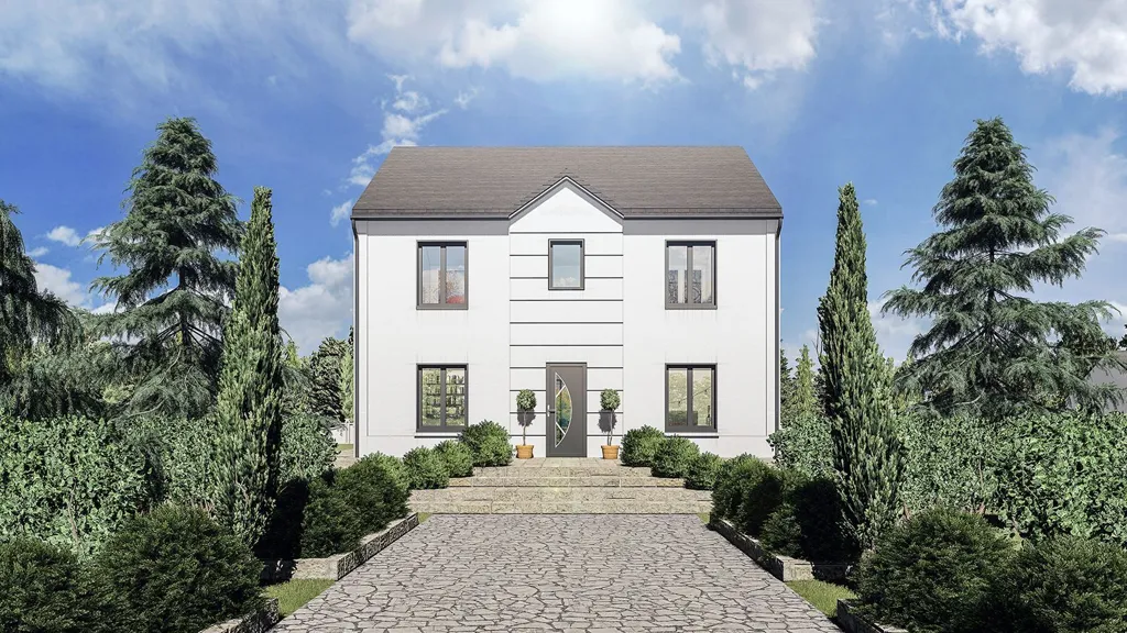 New Build House with Garden in Montesson