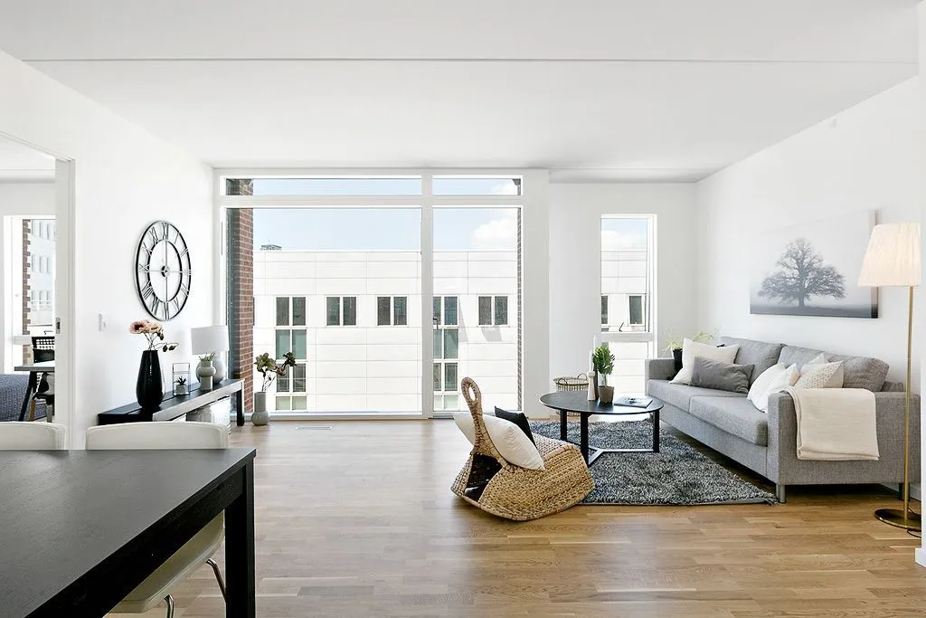 Elutuba - Corner Apartment with Balcony in Copenhagen
