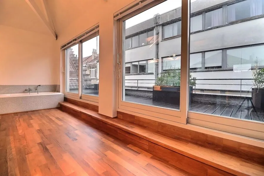 Soggiorno - Duplex with Terraces in Ixelles