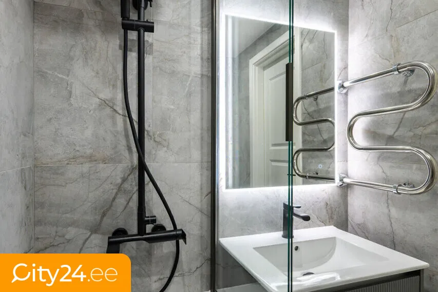 Salles de bain - Renovated Five-Room Flat in Lasnamäe