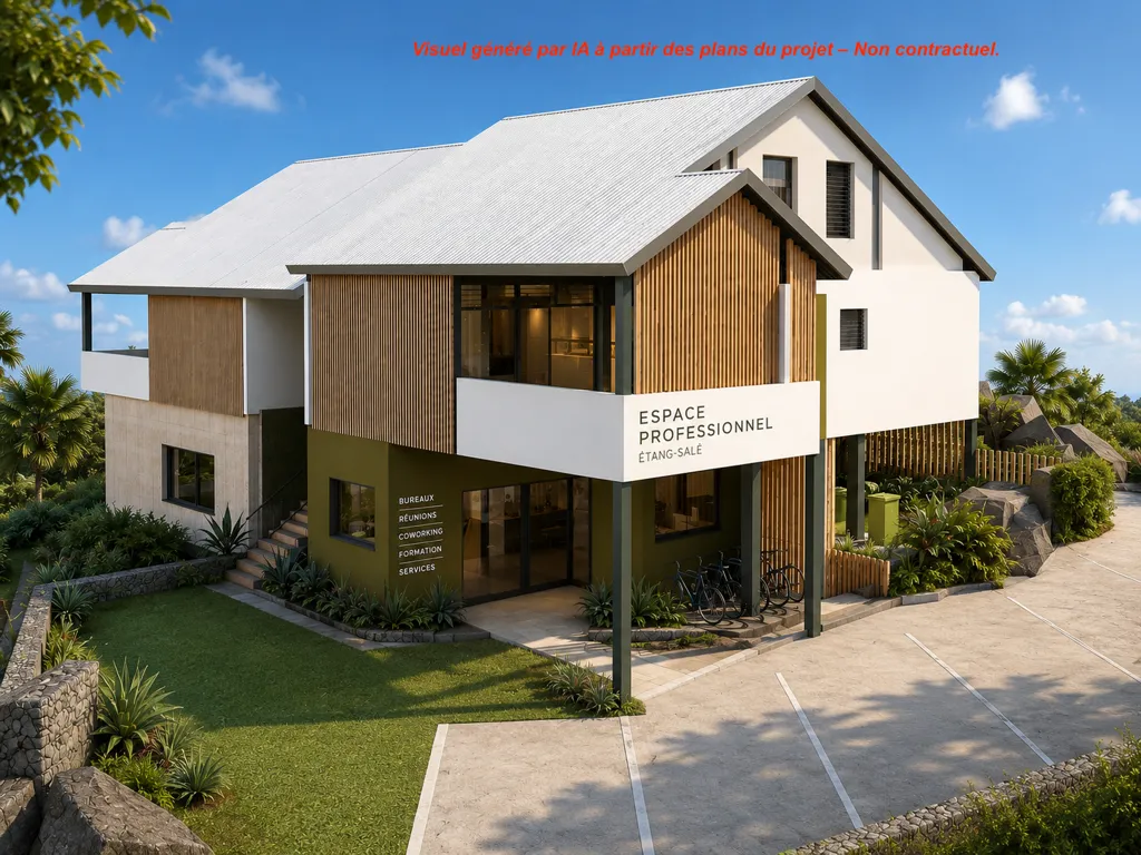 New Mixed-Use Property in Étang-Salé