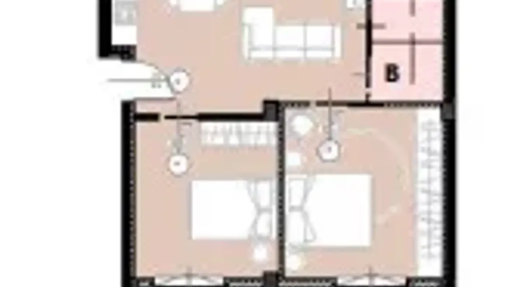Plaan - Modern Apartment with Garden in Orbassano