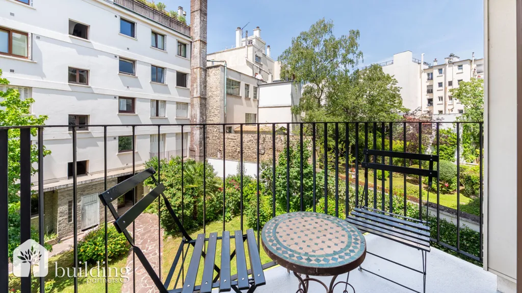 Balcone - 2-Bedroom Apartment with Balcony in Levallois-Perret