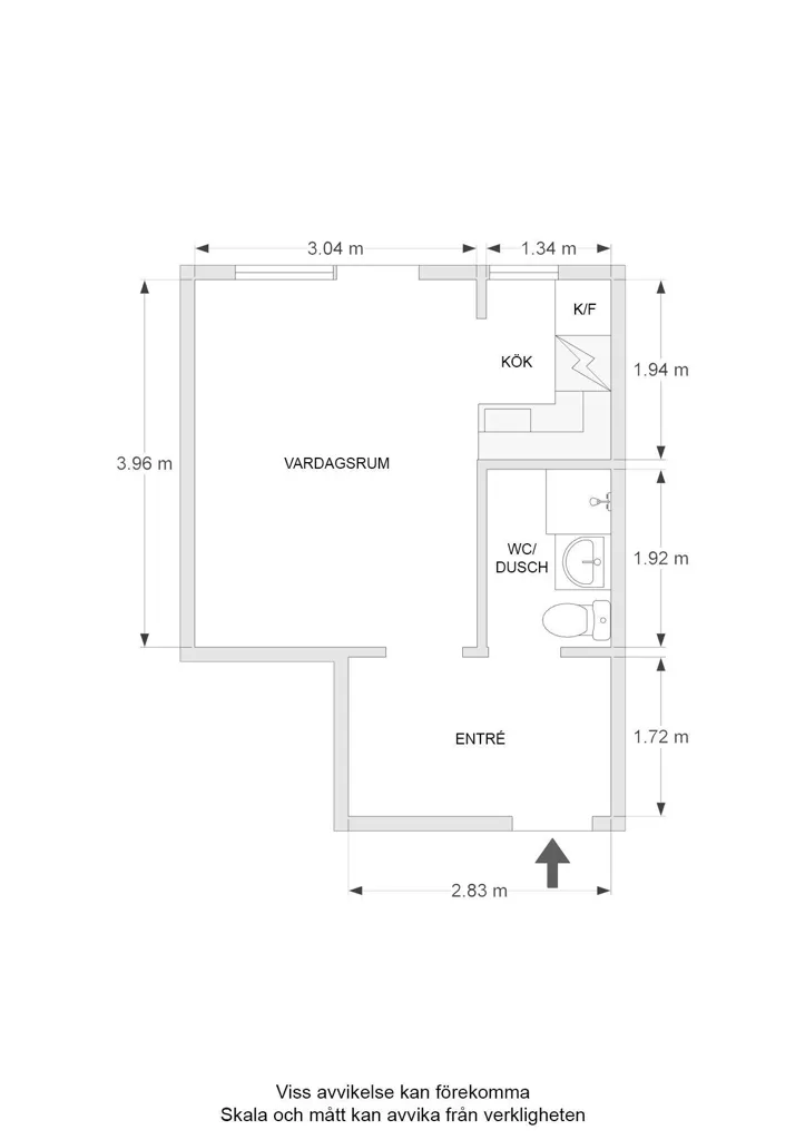 Plaan - Efficient Flat Near University in Linköping