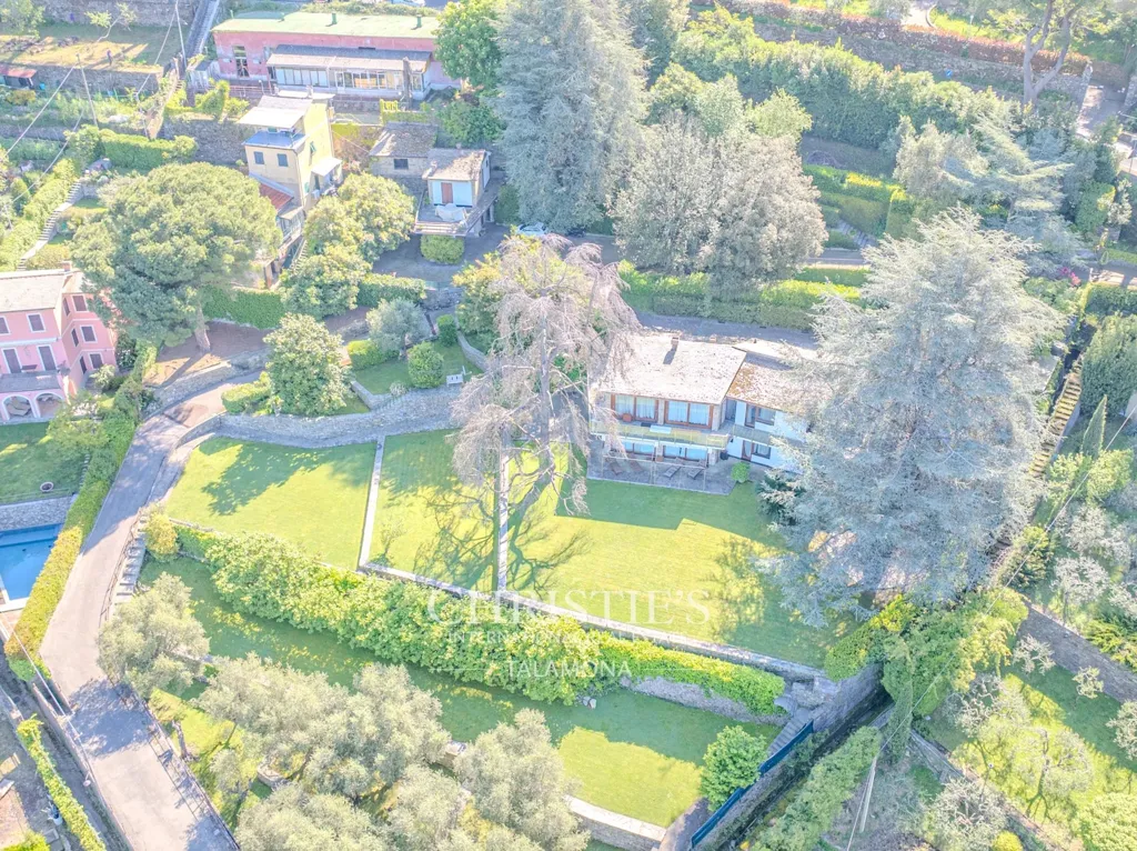 Õhuvaade - Rustic Villa with Sea View in Camogli