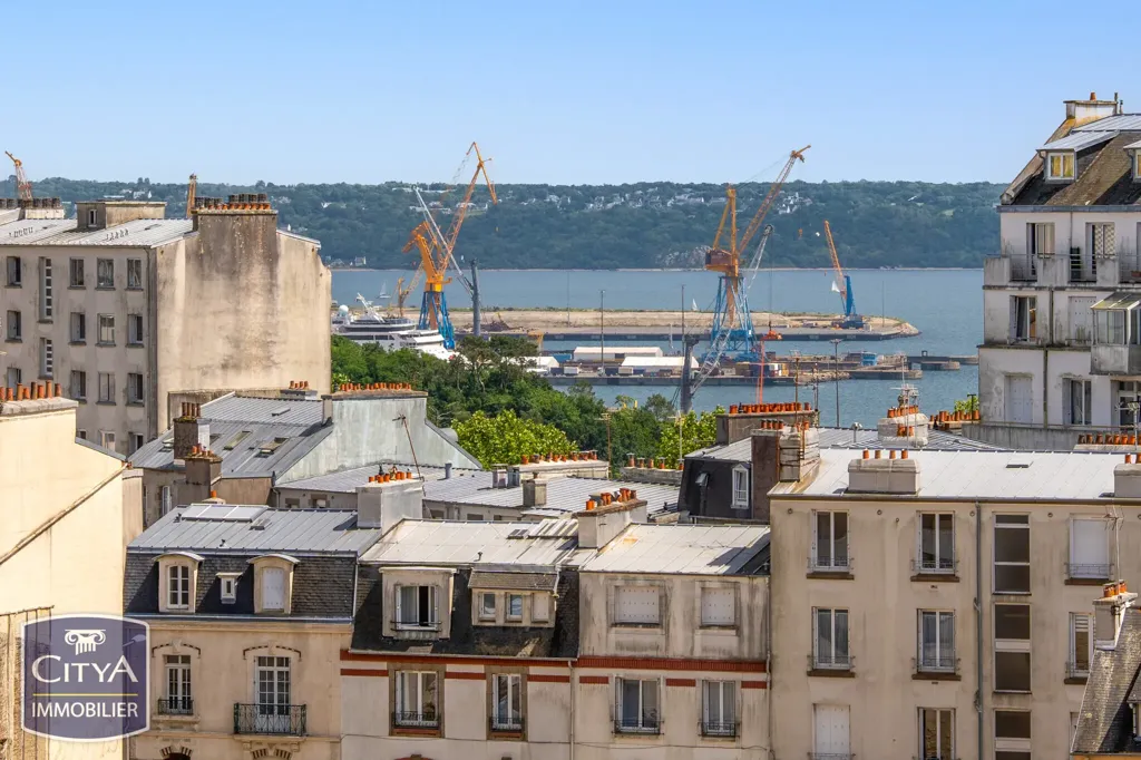 Balcon - Appartement avec Vue sur la Rade à Brest