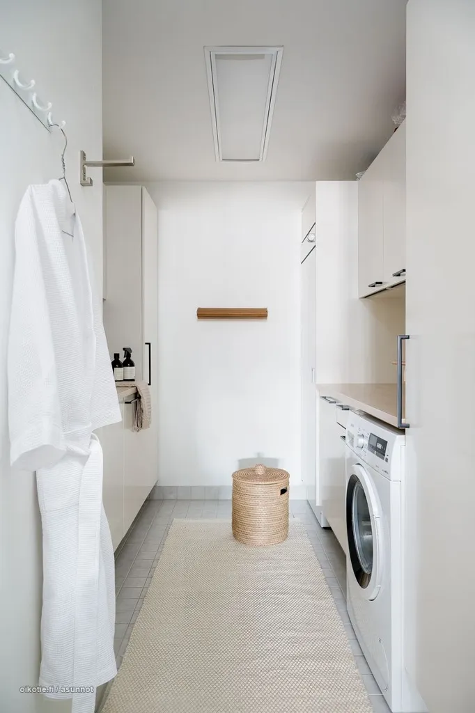 Buanderie - Architect-Designed House with Sauna in Jalkaranta