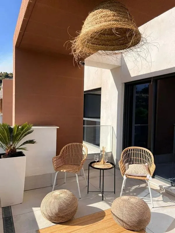 Terrasse - Penthouse with Pool in Benahavís