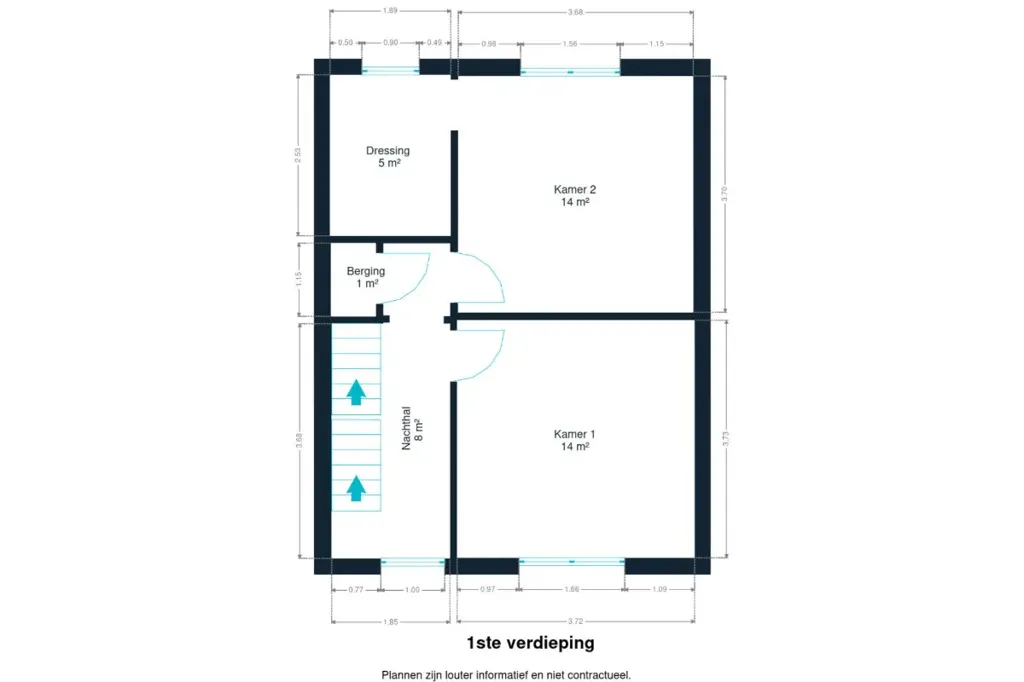 Planimetria - House with Garden and Terrace in Waremme