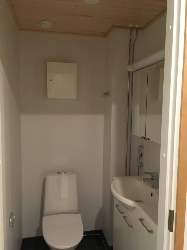 Salles de bain - Spacious Flat with Balcony in Rovaniemi Centre