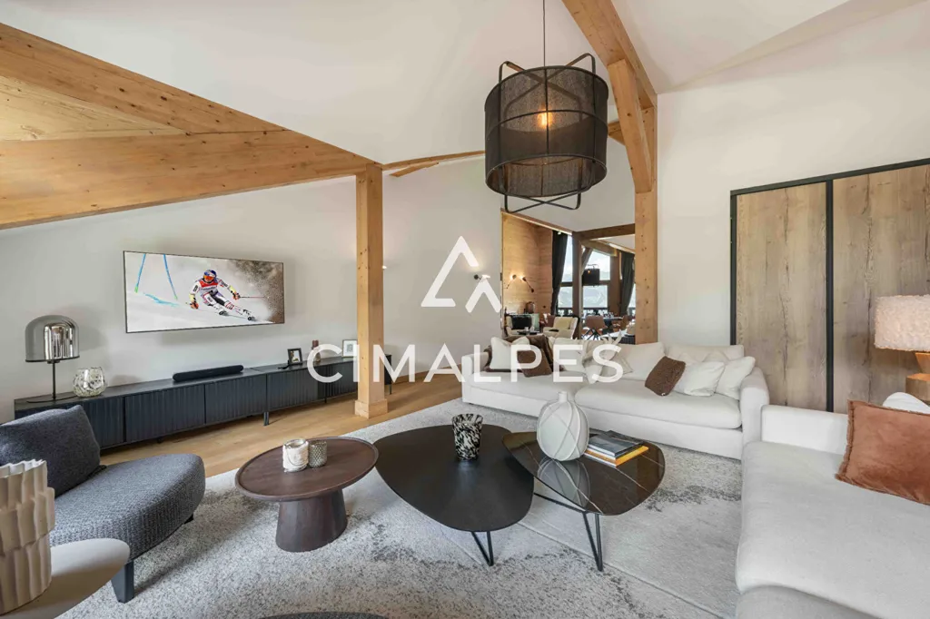 Soggiorno - Penthouse with Mountain Views in Trois Vallées