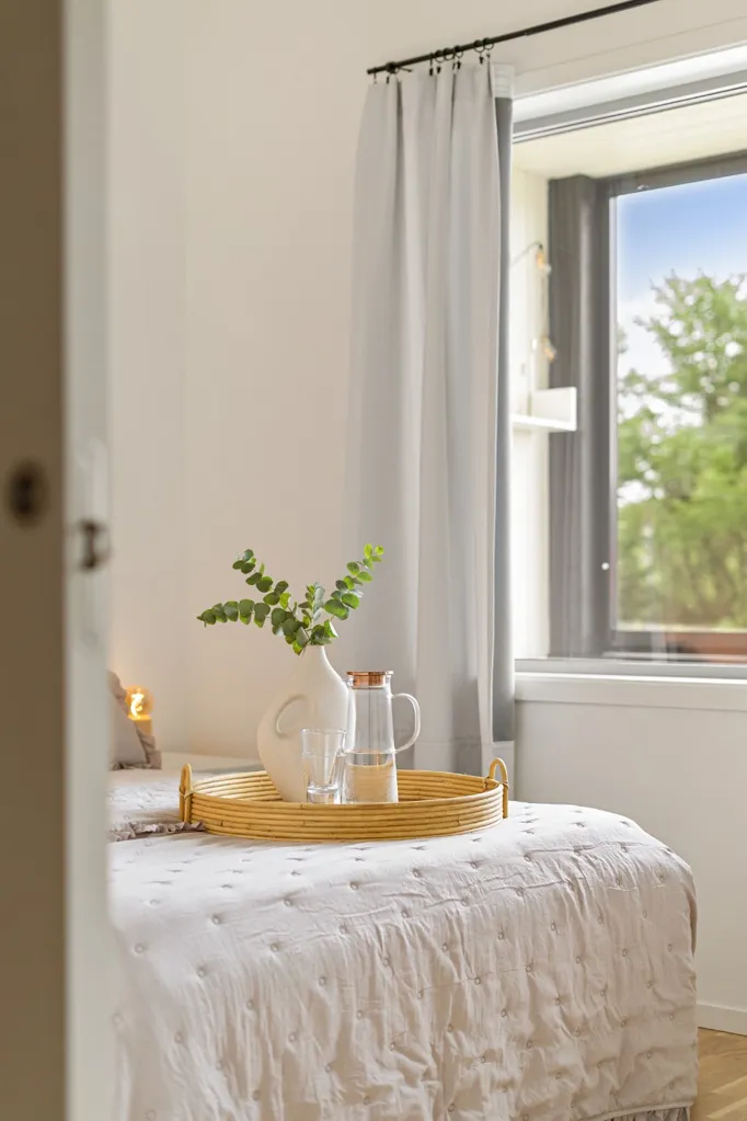 Chambres - Modern 2-Bedroom Flat with Balcony in Sola