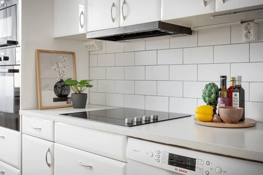 Cuisine - Renovated Flat with Balcony in Spånga