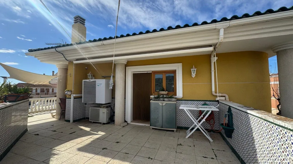Terrass - Chalet with Pool in Sax