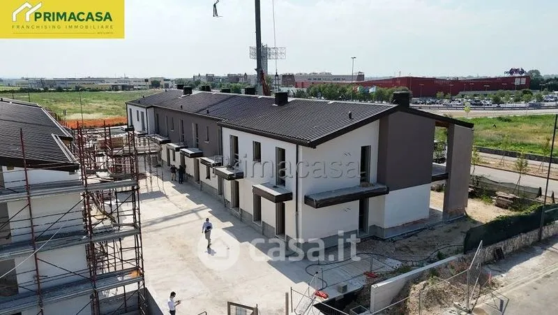 Õhuvaade - New Trilocale with Private Garden in Lavagno