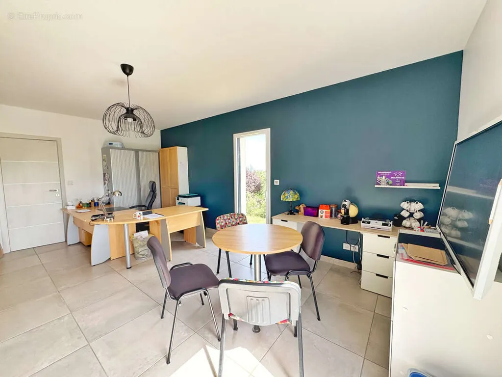 Sala da pranzo - Contemporary House with Pool in Saint-Joseph