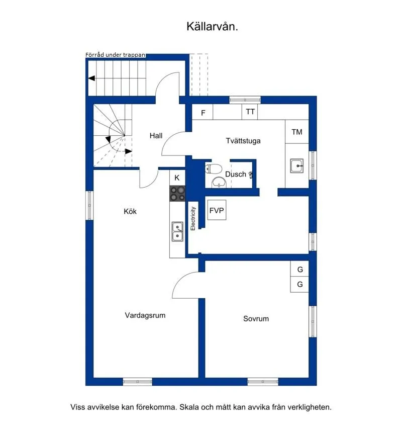 6-toaline maja asukohas Uppsala kommun