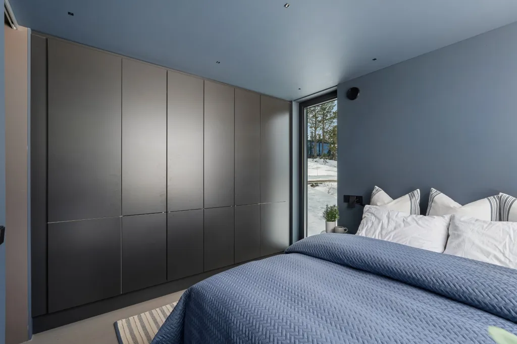 Chambres - Architect-Designed Cabin with Ski Access in Omgi Blefjell