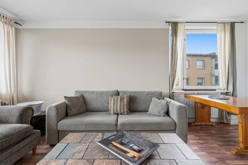 Séjour - Apartment with Balcony in Uppsala's Tunabackar