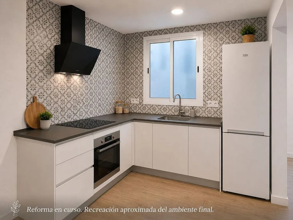 Cuisine - Student-Friendly Flat with Terrace in Moncada