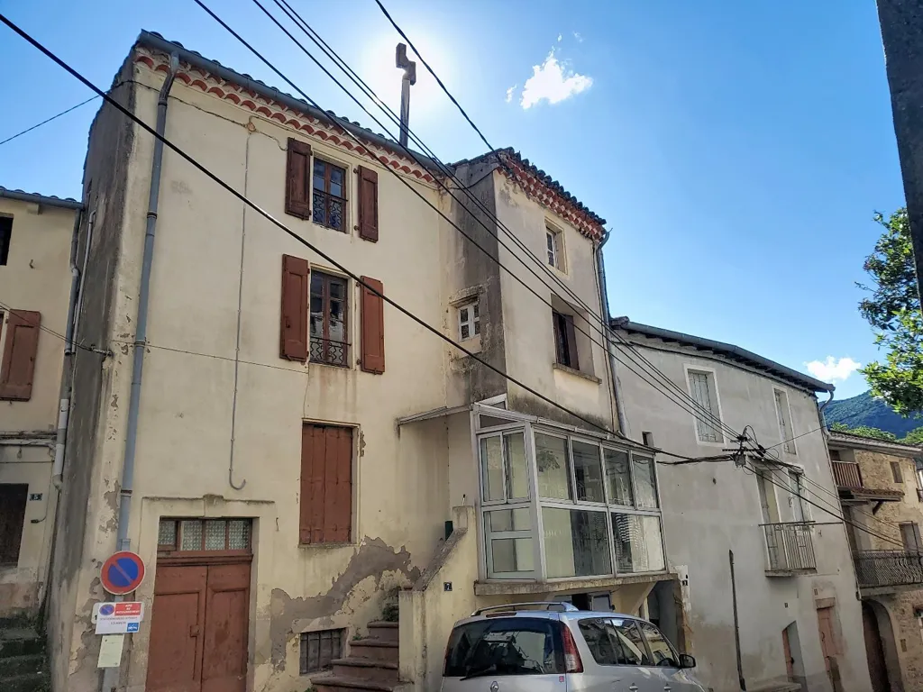 Exterior - Village House with Garden in Graissessac