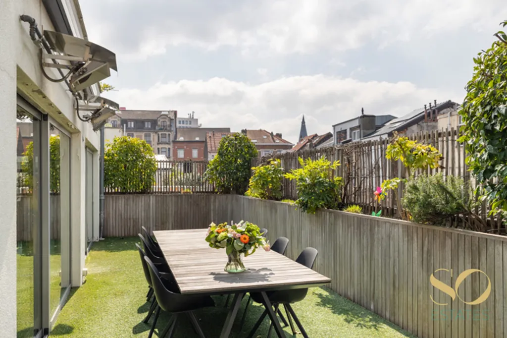 Terrace - Duplex Loft with Terrace in Brussels
