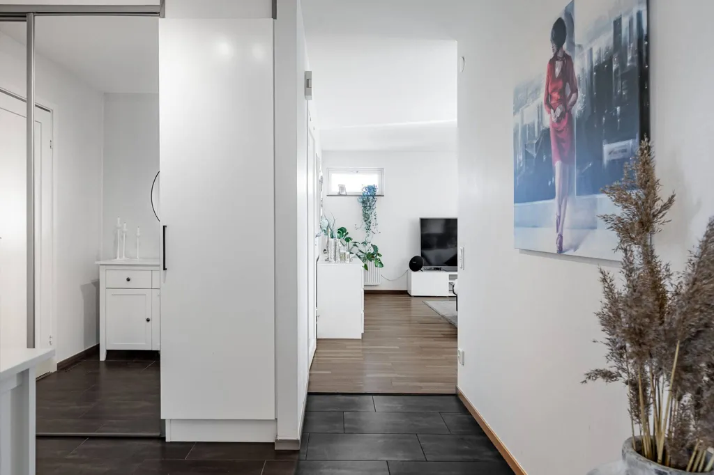 Entrée - Modern Flat with Private Terrace in Kalmar