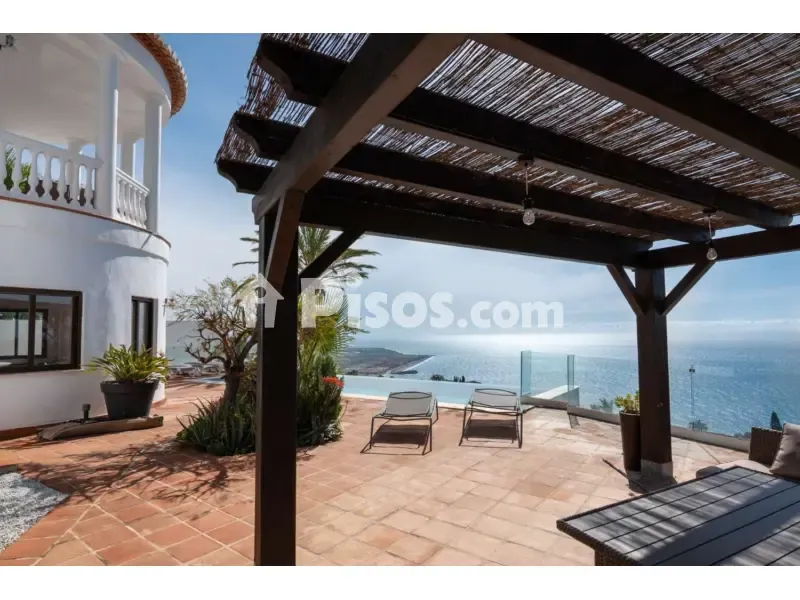 Terrass - Chalet with Sea Views in Salobreña
